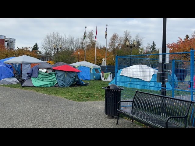 ⁣Abbotsford Remembrance Day plans revised due to homeless encampment