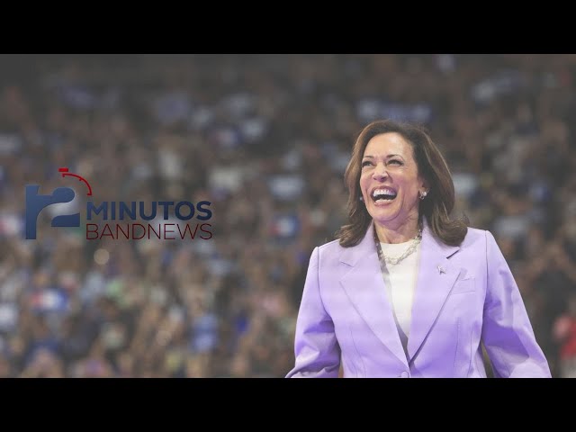 ⁣BandNews em 2 Minutos (06/11/24 - Noite) Kamala Harris discursa após derrota para Trump