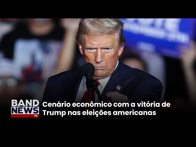 ⁣Professor de RI comenta futuro da economia após vitória de Trump l BandNews TV