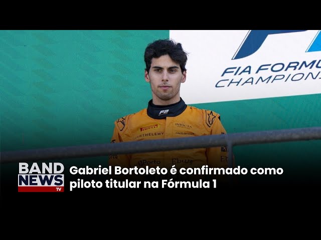 ⁣Brasileiro Gabriel Bortoleto está na F1 em 2025 | BandNews TV