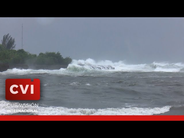 ⁣Resguardan población en litoral cienfueguero