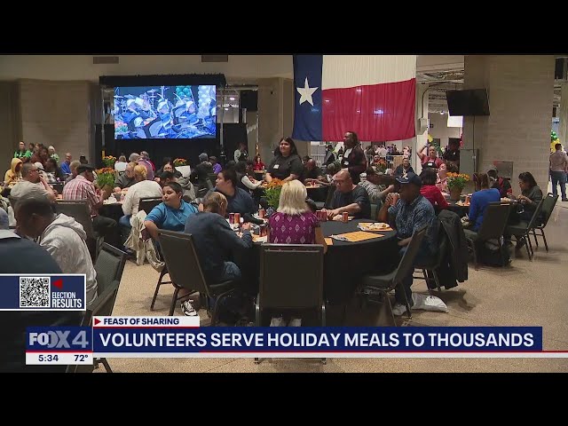 ⁣H-E-B, Central Market host annual Feast of Sharing Holiday Dinner in Fort Worth