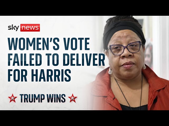 ⁣Why did the women's vote fail to deliver for Kamala Harris? | US Election