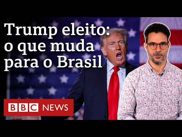 ⁣Os possíveis impactos da vitória de Donald Trump para o Brasil