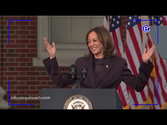 ⁣ÉLECTION PRÉSIDENTIELLE AMÉRICAINE:DISCOURS DE CONCESSION DE KAMALA HARRIS