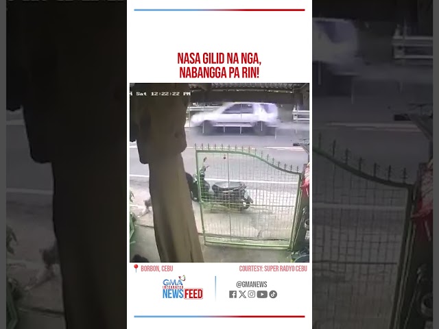 ⁣Rider at aangkas, kasamang inararo ng multicab! | GMA Integrated Newsfeed