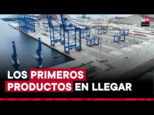 ⁣Puerto de Chancay: conoce cuál será la primera carga en llegar a la megaobra