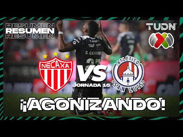 ⁣Resumen y goles | Necaxa vs Atl San Luis | Liga Mx -AP2024 - J16 | TUDN