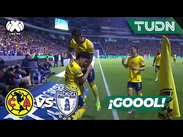 ⁣¡Lo EMPATA el Ame! GOOOL de Zendejas | América 1-1 Pachuca | Liga Mx -AP2024 - J16 | TUDN