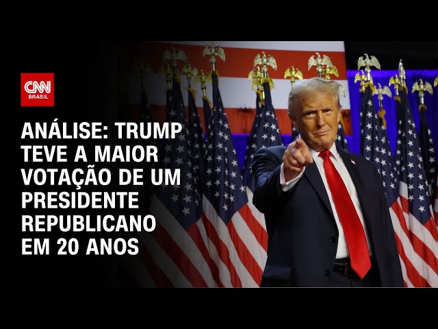 ⁣Análise: Trump teve a maior votação de um presidente republicano em 20 anos | WW