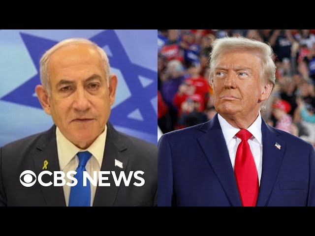 ⁣Netanyahu calls Trump's win a "huge victory"