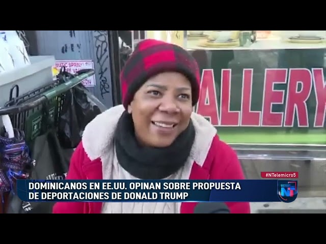 ⁣Dominicanos en EE UU opinan sobre propuesta de deportaciones de Donald Trump