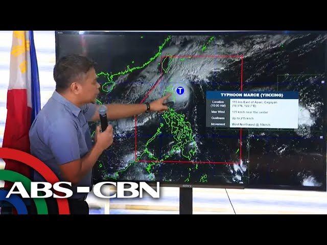 ⁣LIVE: PAGASA holds press briefing on Typhoon #MarcePH | November 7