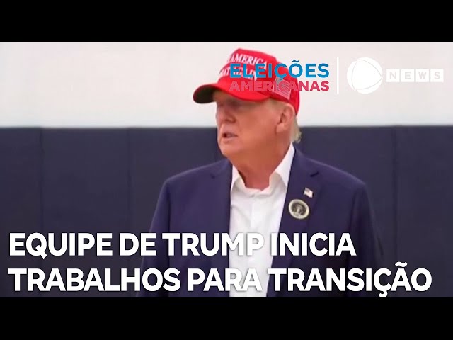 ⁣Equipe de Tump inicia trabalhos para transição de governo