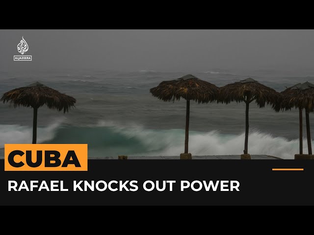 ⁣Hurricane Rafael knocks out electricity throughout Cuba | #AJshorts