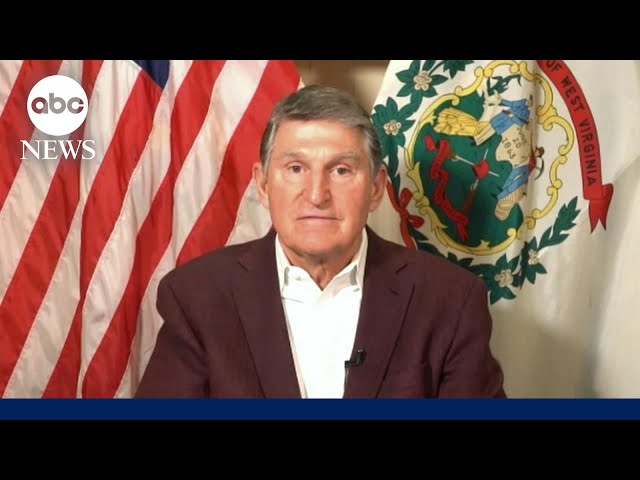 ⁣Sen. Joe Manchin on historic election