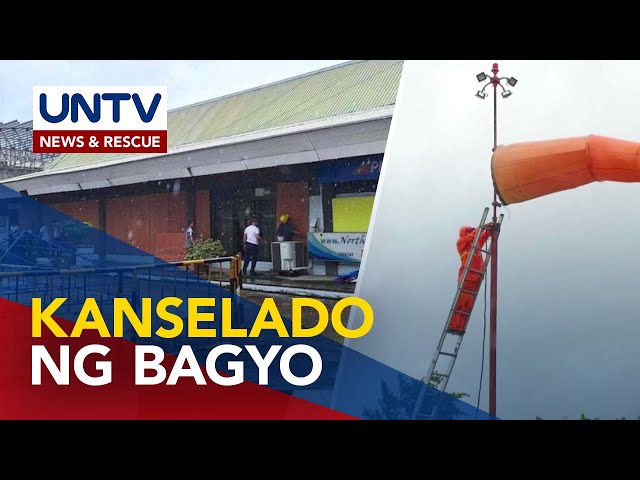 ⁣Higit 1K pasahero apektado ng flight cancellation sa Tuguegarao at Basco airports – CAAP