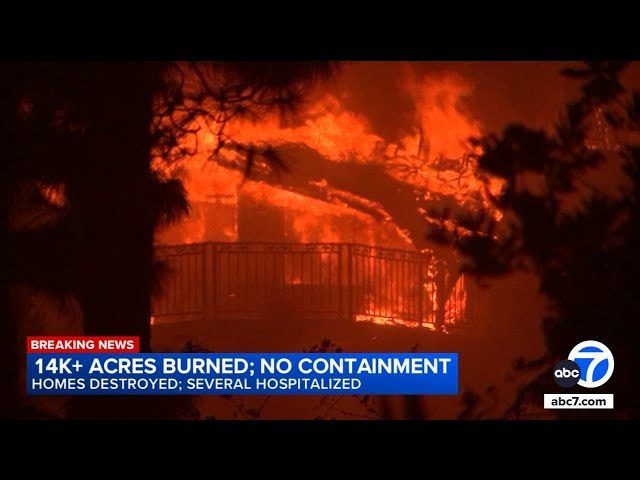 ⁣Homes, cars destroyed in Camarillo neighborhood devastated by Mountain Fire