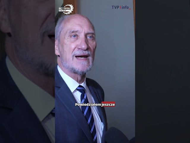 ⁣Macierewicz: kłamiecie. Może sam pan ukradł samochód? #polityka #polska #pis #news #shorts