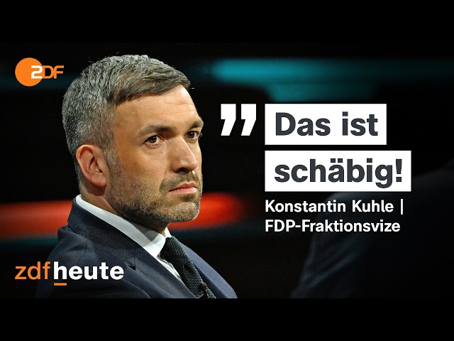 ⁣Nach Ampel-Knall: FDP-Mann Kuhle attackiert Hofreiter | Markus Lanz vom 06. November 2024