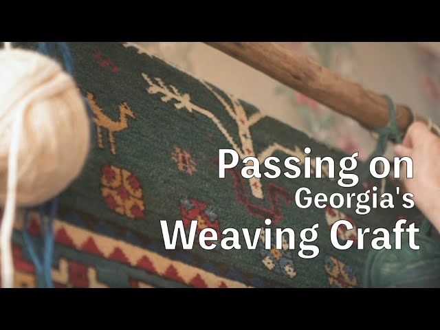 ⁣One woman's dream of passing on Georgia's weaving craft