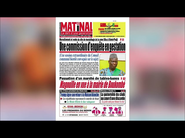 ⁣LA REVUE DES TITRES - 07 11 2024 - Romaric Dossa