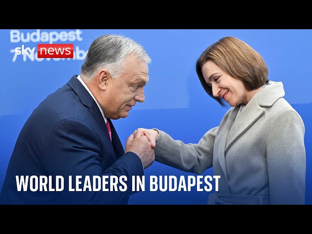 ⁣Watch live: World leaders meet at the European Political Community in Budapest