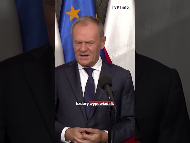 ⁣Tusk: dobrze było wygrać, żeby tacy jak Błaszczak nie odpowiadali za bezpieczeństwo Polski #shorts