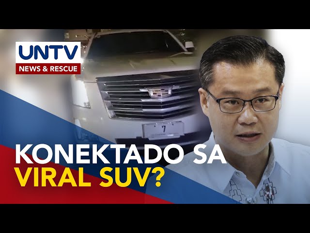 ⁣Sen. Gatchalian sa alegasyong kaanak niya ang sakay ng viral SUV: Ipaubaya sa LTO ang imbestigasyon