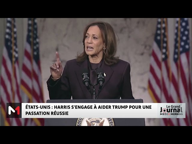 ⁣Election américaine : Harris s´engage à aider Trump pour une passation réussie