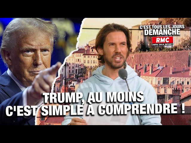 ⁣ARNAUD DEMANCHE : TRUMP, AU MOINS C’EST SIMPLE À COMPRENDRE !