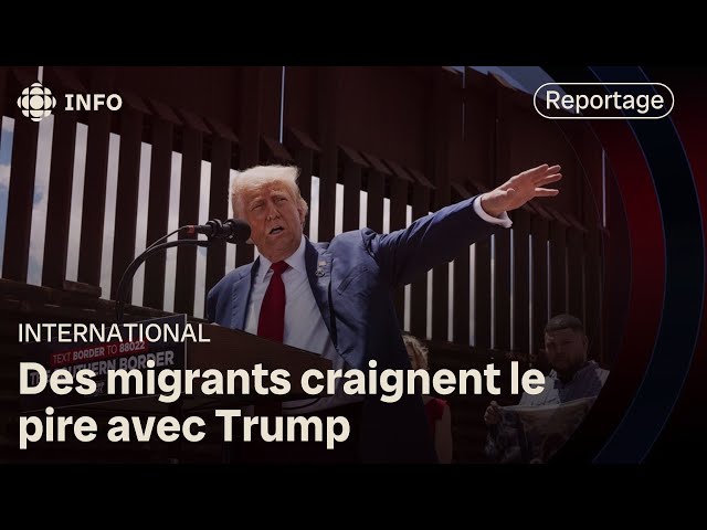 ⁣Donald Trump élu, angoisse pour des millions de migrants sans papier