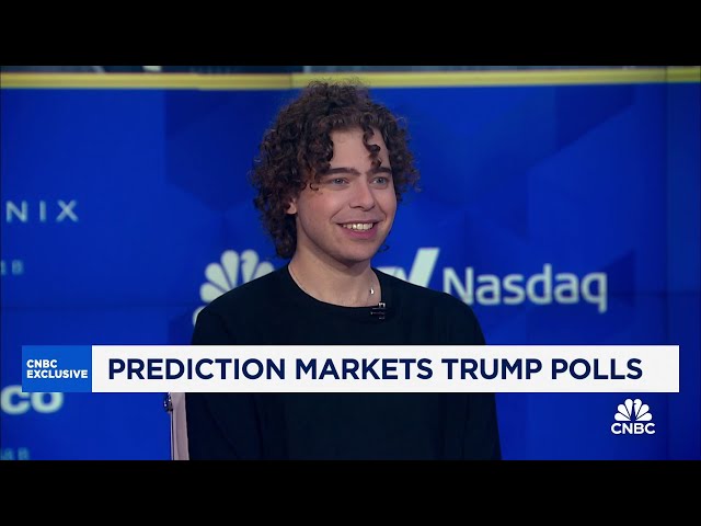 ⁣Polymarket CEO Shayne Coplan: We were the first destination to project Trump's election victory