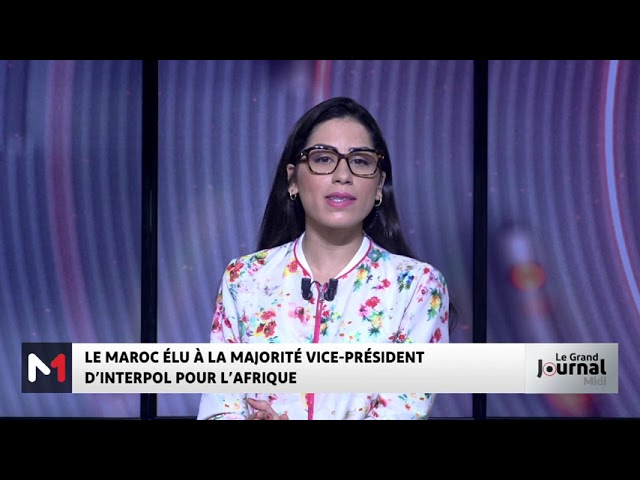 ⁣Le Maroc élu à la majorité vice-président d’Interpol pour l’Afrique