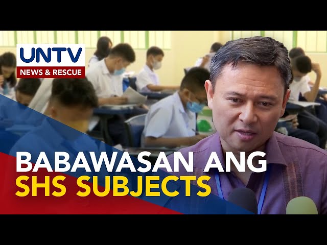 ⁣Curriculum ng Senior High School, gagawing simple; Ilang subjects, aalisin – DepEd Sec. Angara