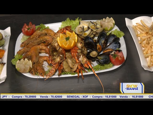 ⁣Show da Manhã: "Rubrica Paladar" Grelhada de Mariscos com chefe de cozinha Helder