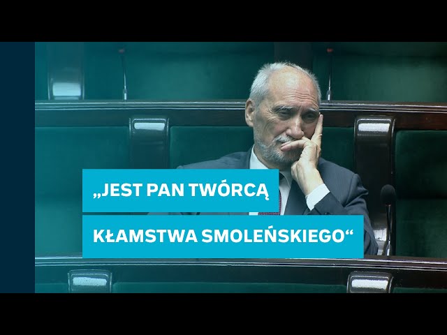 ⁣Tomczyk do Macierewicza: Jak was złapią za rękę, to mówicie "to nie moja ręka"