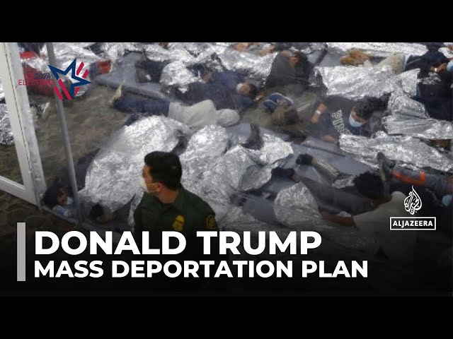 ⁣Trump's mass deportation plan: President-elect vows to crack down on immigration