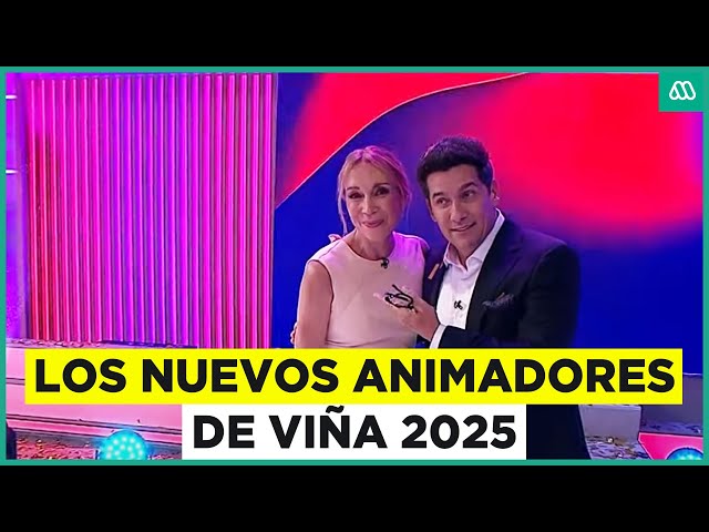 ⁣Karen Doggenweiler y Rafael Araneda son los nuevos animadores del Viña 2025