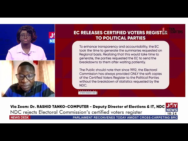 ⁣EC gave us a summary of provisional register before, so why can't they do same with final regis