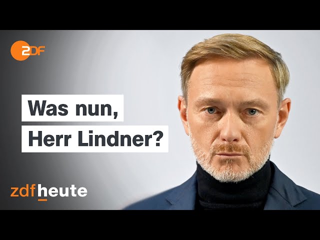 ⁣LIVE: Lindner und der große Ampel-Knall | ZDFspezial