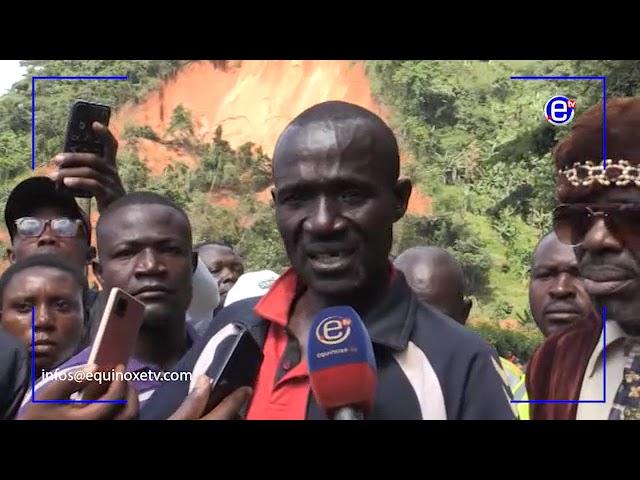 ⁣FOLLOW UP CATASTROPHE DE LA FALAISE DE DSCHANG - EQUINOXE TV