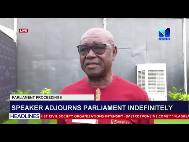 ⁣Speaker adjourned parliament indefinitely