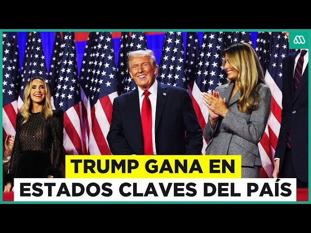 ⁣Donald Trump arrasó en Estados claves: La estrategia del nuevo presidente de EEUU