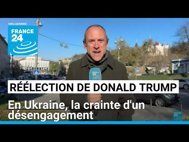 ⁣Réélection de Donald Trump : en Ukraine, la crainte d'un désengagement • FRANCE 24