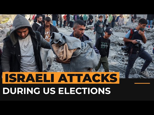 ⁣Israeli attacks on Gaza and Lebanon as US election was happening | Al Jazeera Newsfeed