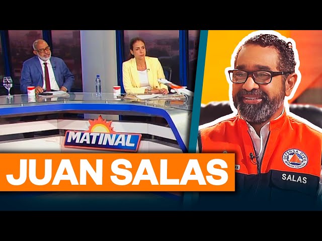 ⁣Juan Salas, Director de la defensa civil | Matinal