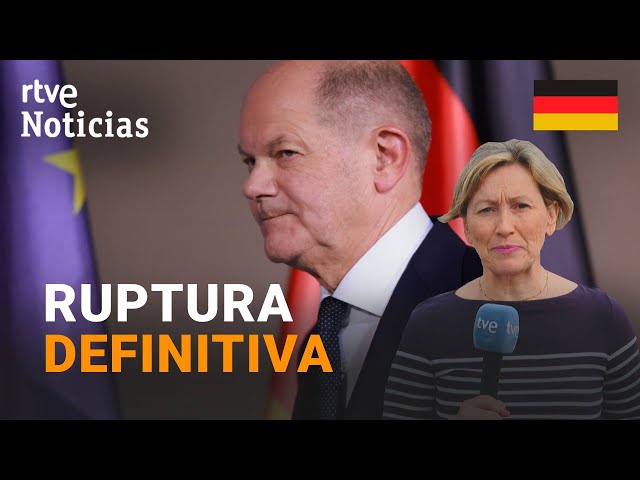 ⁣ALEMANIA: SCHOLZ DESTITUYE AL MINISTRO DE FINANZAS y PRECIPITA un ADELANTO ELECTORAL | RTVE Noticias