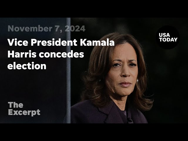 ⁣Vice President Kamala Harris concedes election | The Excerpt