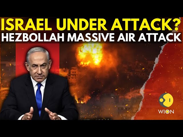 ⁣Hezbollah Israel War: Hezbollah Claims Drone Attack On Military Base in Tel Aviv | Israel News |WION